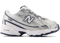 New Balance 740 Bungee Lace Weiß Marineblau Silber