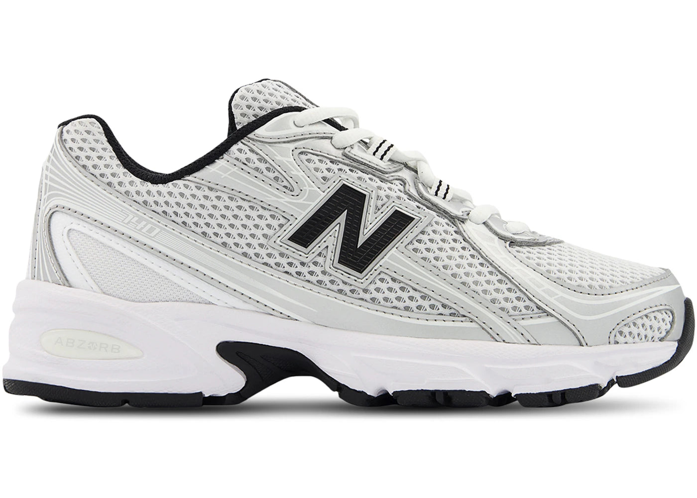 New Balance 740 Grau Schwarz