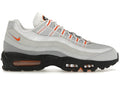 Nike Air Max 95 Loup Gris Orange Sécurité Platine Pur