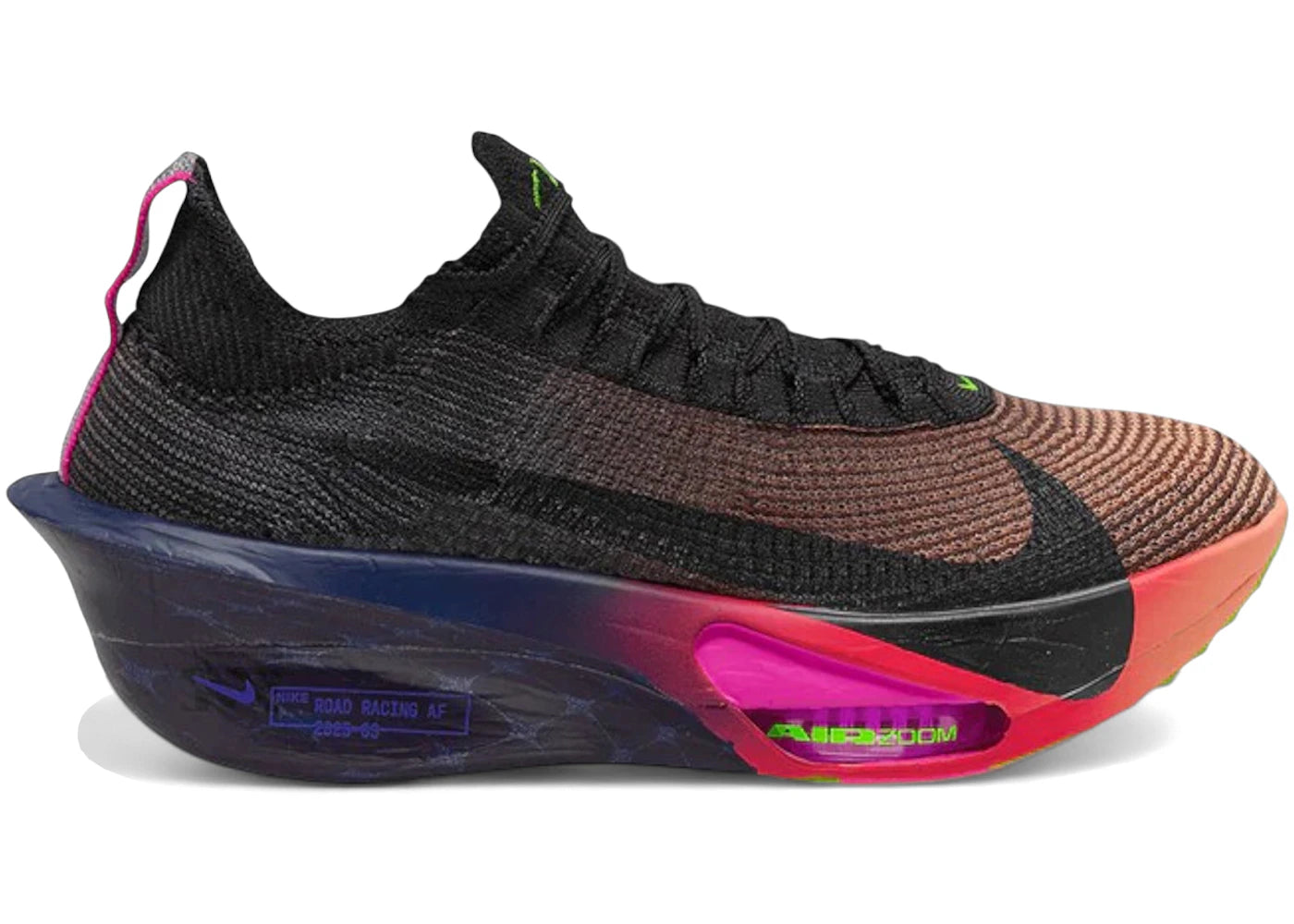 Nike Air Zoom Alphafly Next% 3 Orange Glamour Impulsion Pourpre Dynastie