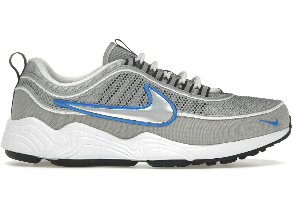 Nike Air Zoom Spiridon SP Metallic Silber Blau