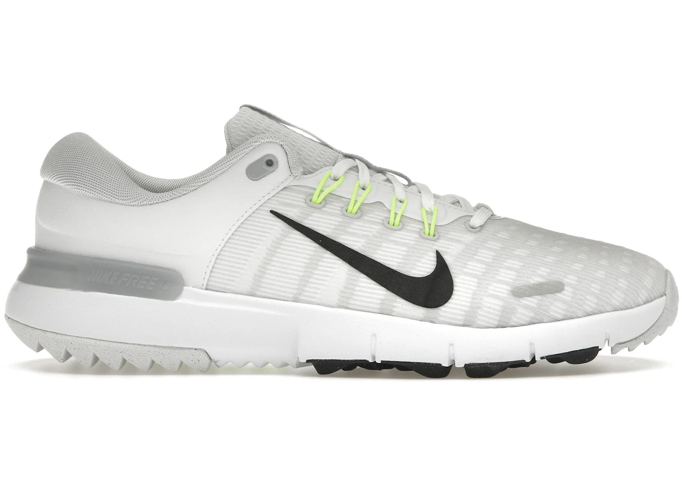 Nike Free Golf Next Nature Weiß Reines Platin Wolfsgrau Schwarz