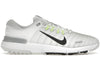Nike Free Golf Next Nature Weiß Reines Platin Wolfsgrau Schwarz