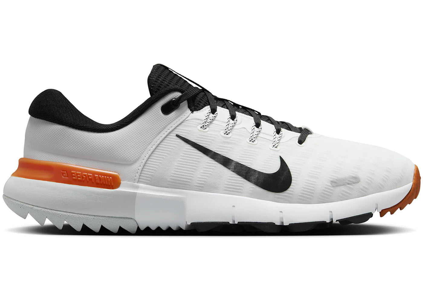 Nike Free Golf Next Nature Weiß Sicherheitsorange Schwarz