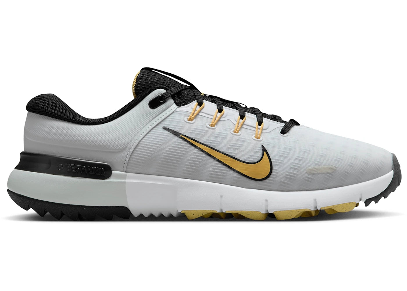 Nike Free Golf Next Nature White Topaz Gold