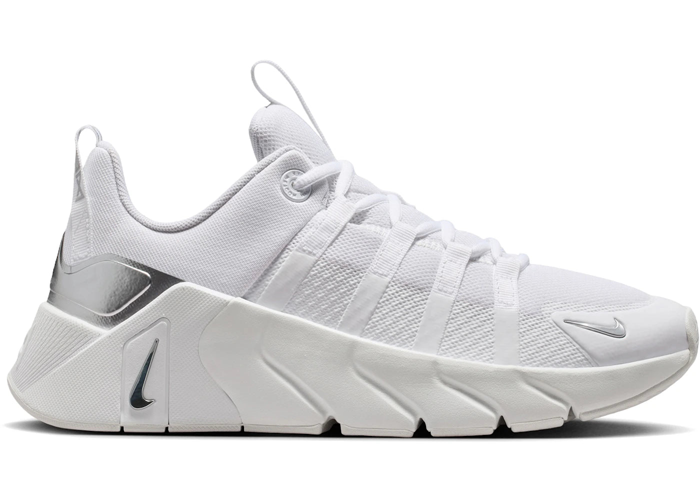 Nike Free Metcon 7 Weiß Metallic Silber