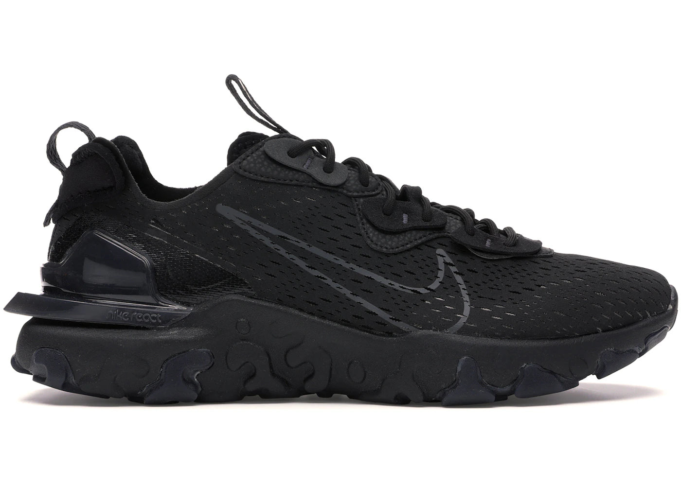Nike React Vision Schwarz Anthrazit