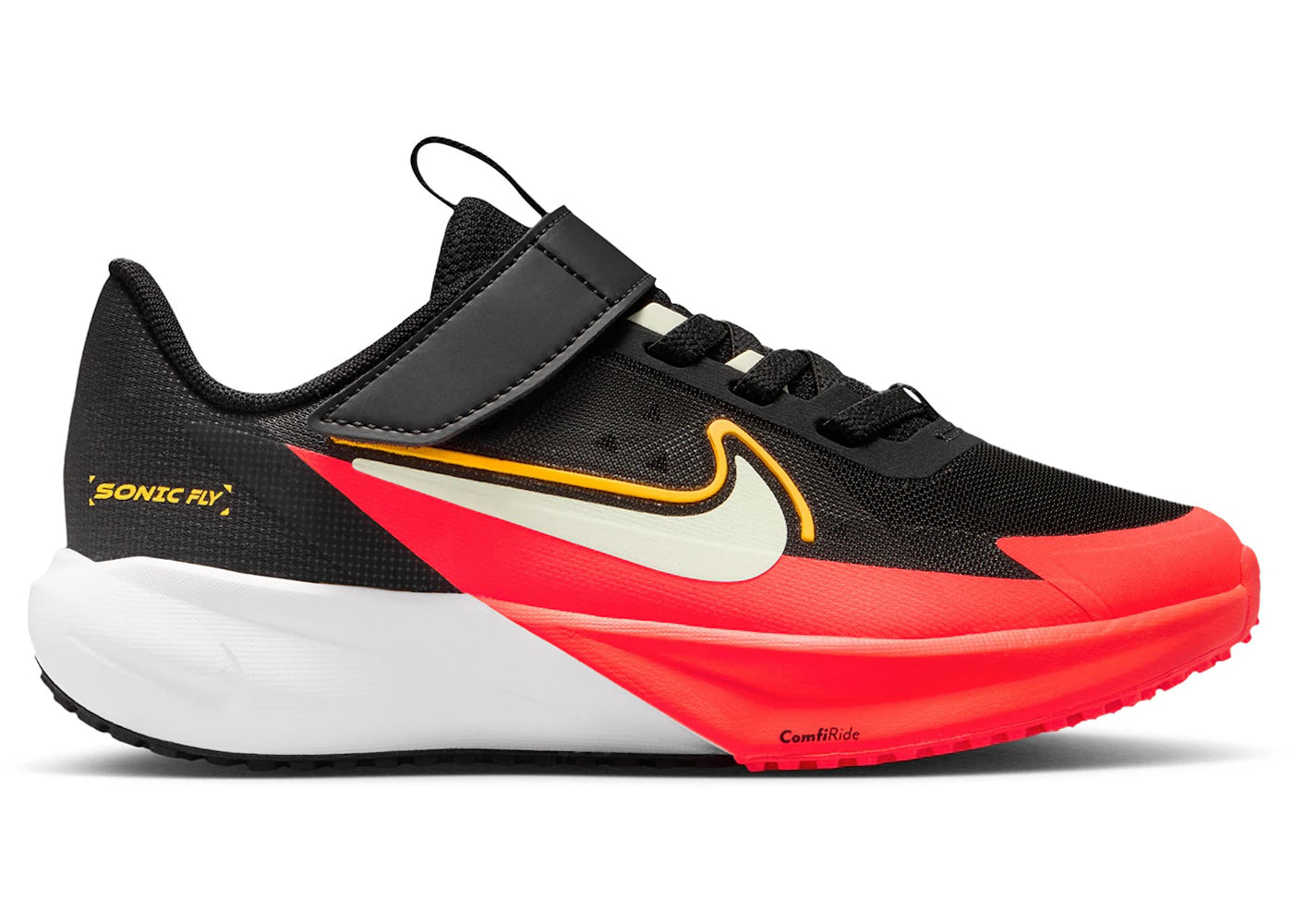 Nike Sonic Fly Black Laser Orange Crimson Volt