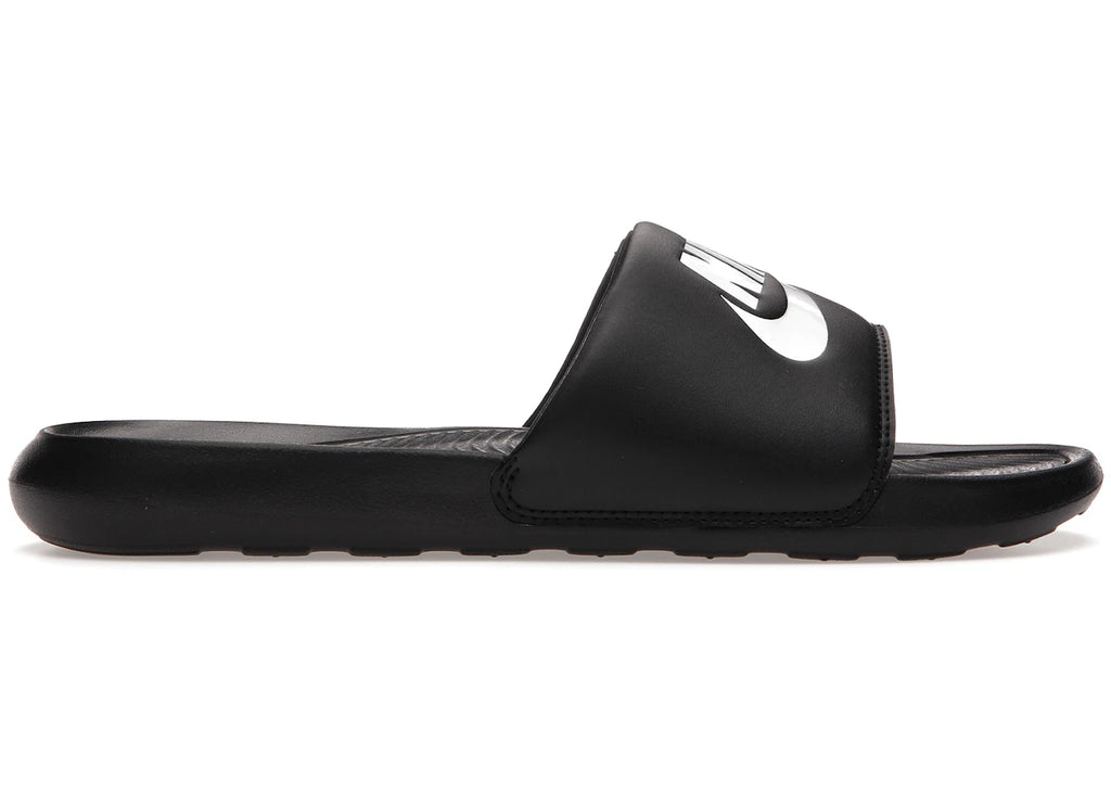Nike Victori One Slide Schwarz Weiß
