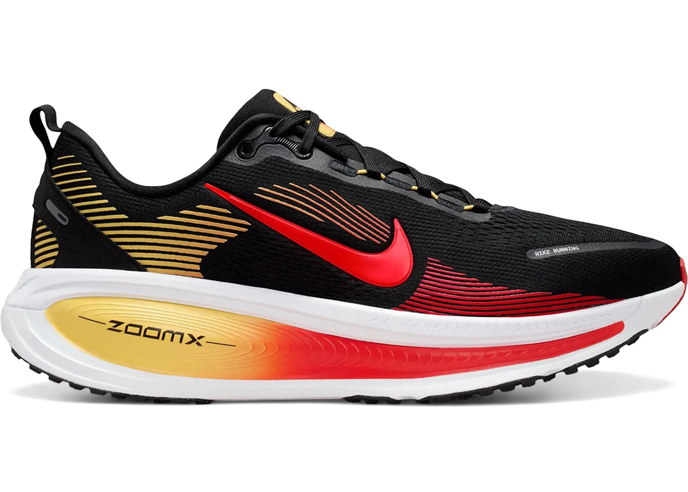 Nike Vomero 18 Schwarz Karmesinrot Topas Gold