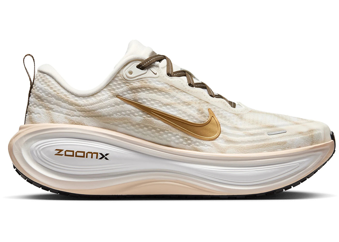 Nike Vomero Plus Weiß Dunkelhasel Sanddrift Gold