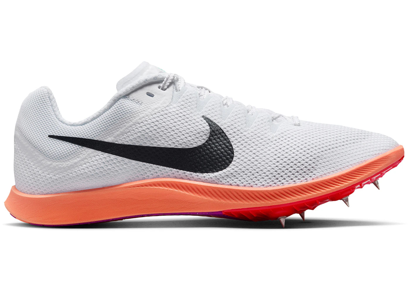 Nike Zoom Rival Distance White Bright Crimson