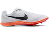 Nike Zoom Rival Distance White Bright Crimson