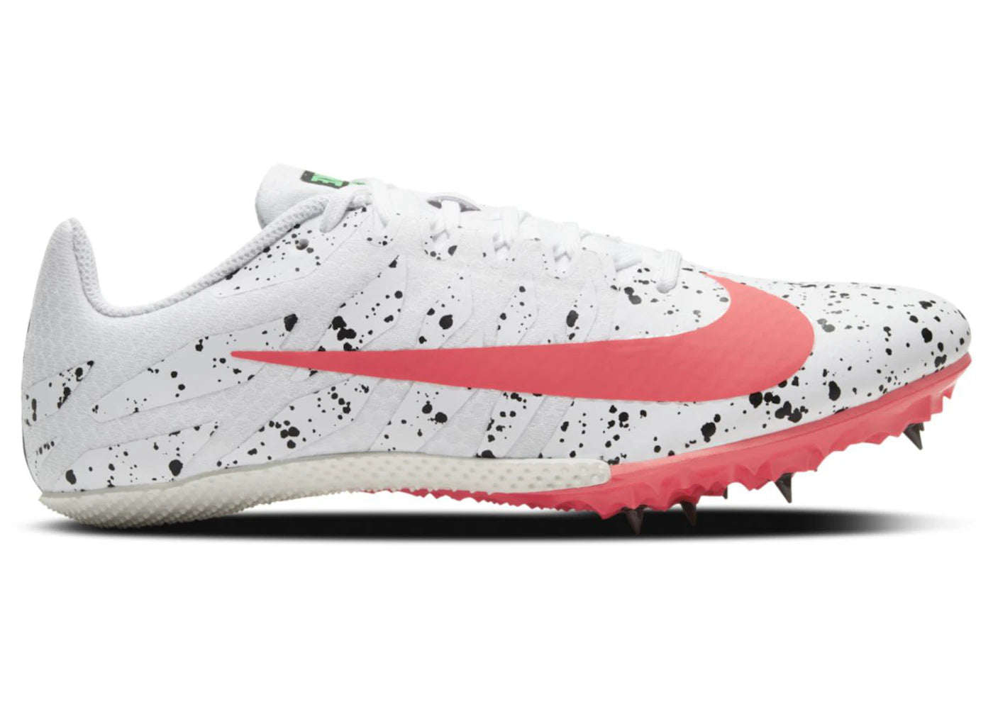 Nike Zoom Rival S 9 Paint Splatter White Crimson Jade
