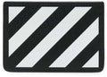 Off-White Binder-Kartenhalter Schwarz/Weiß