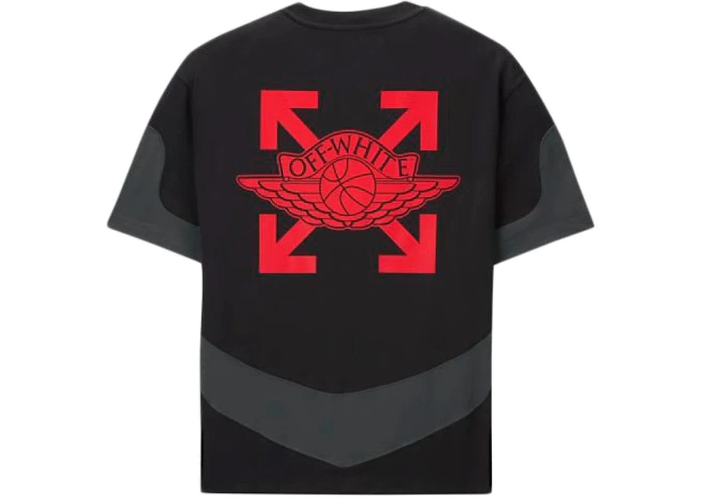 OFF-WHITE x Jordan Tee  Black