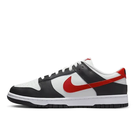 Nike Dunk Low Red Swoosh Panda