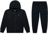 Ensemble de jogging Polo Ralph Lauren en double maille zippé et pantalon de jogging en double maille Polo Black