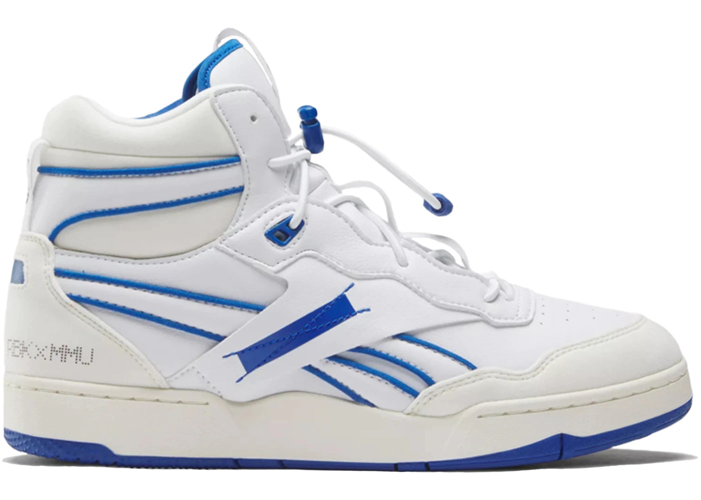 Reebok BB 4000 II Mid Vegan Milk Makeup White Vector Blue