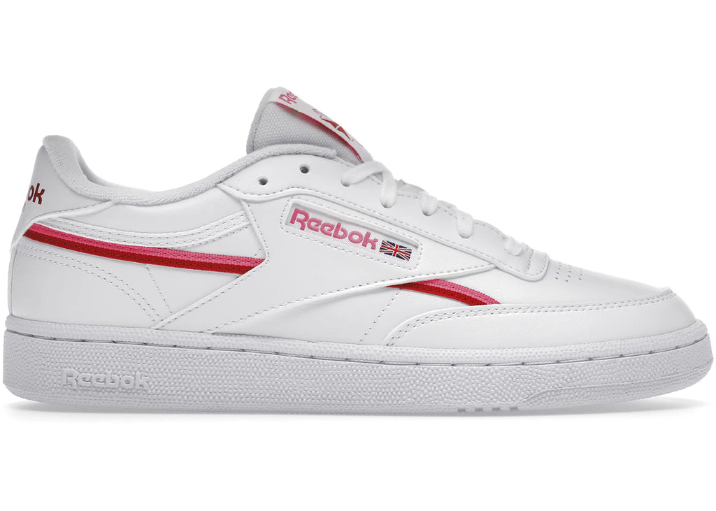 Reebok Club C 85 Vegan Weiß Atomic Pink