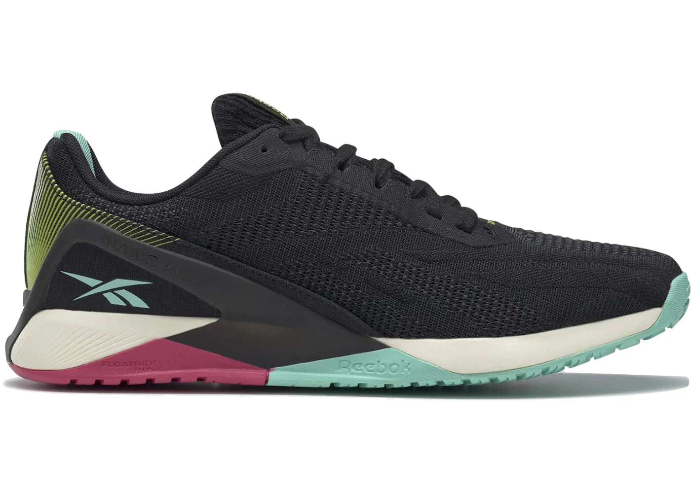 Reebok Nano X1 Vegan Black Pink Mint