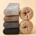 Chaussettes d'hiver en laine mérinos par Mr. Sneakerseller (4 paires)