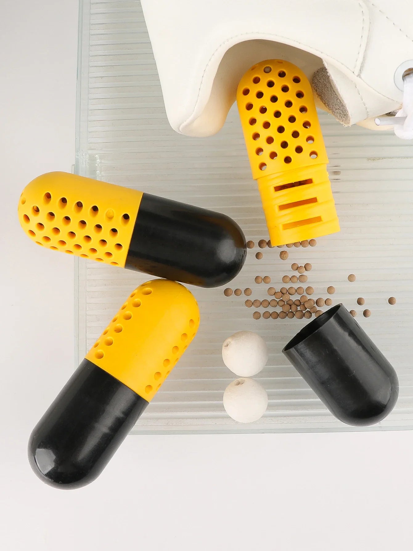 Capsules désodorisantes Mr. Sneakerseller – Contrôle de l'humidité et des odeurs (2/4 pièces)