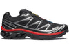 Salomon XT-6 Black Fiery Red Silver