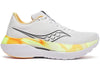 Saucony Endorphin Trainer White Black Yellow Orange