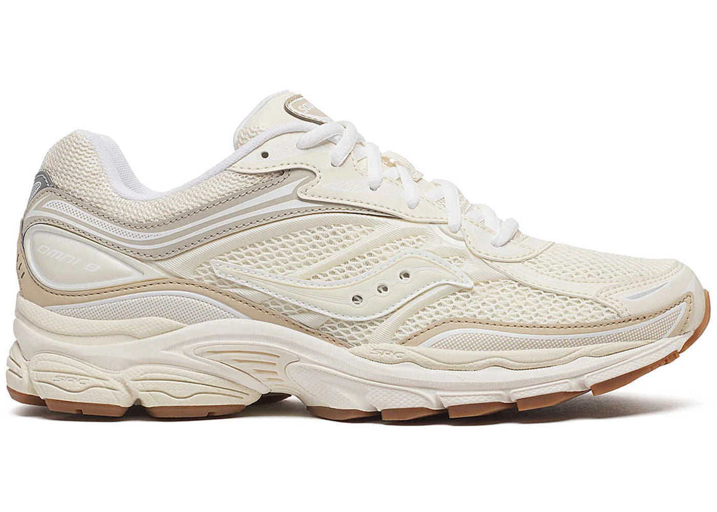 Saucony ProGrid Omni 9 Tomorrow, Meet Yesterday Beige Gum