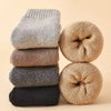 Chaussettes d'hiver en laine mérinos par Mr. Sneakerseller (4 paires)