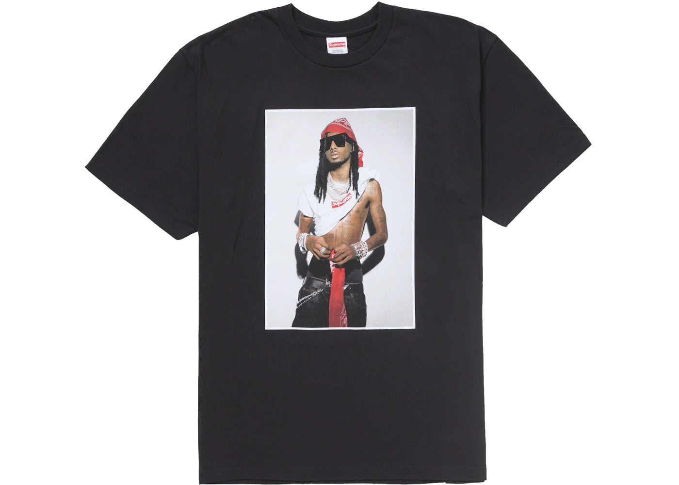 Supreme Playboi Carti T-Shirt Schwarz