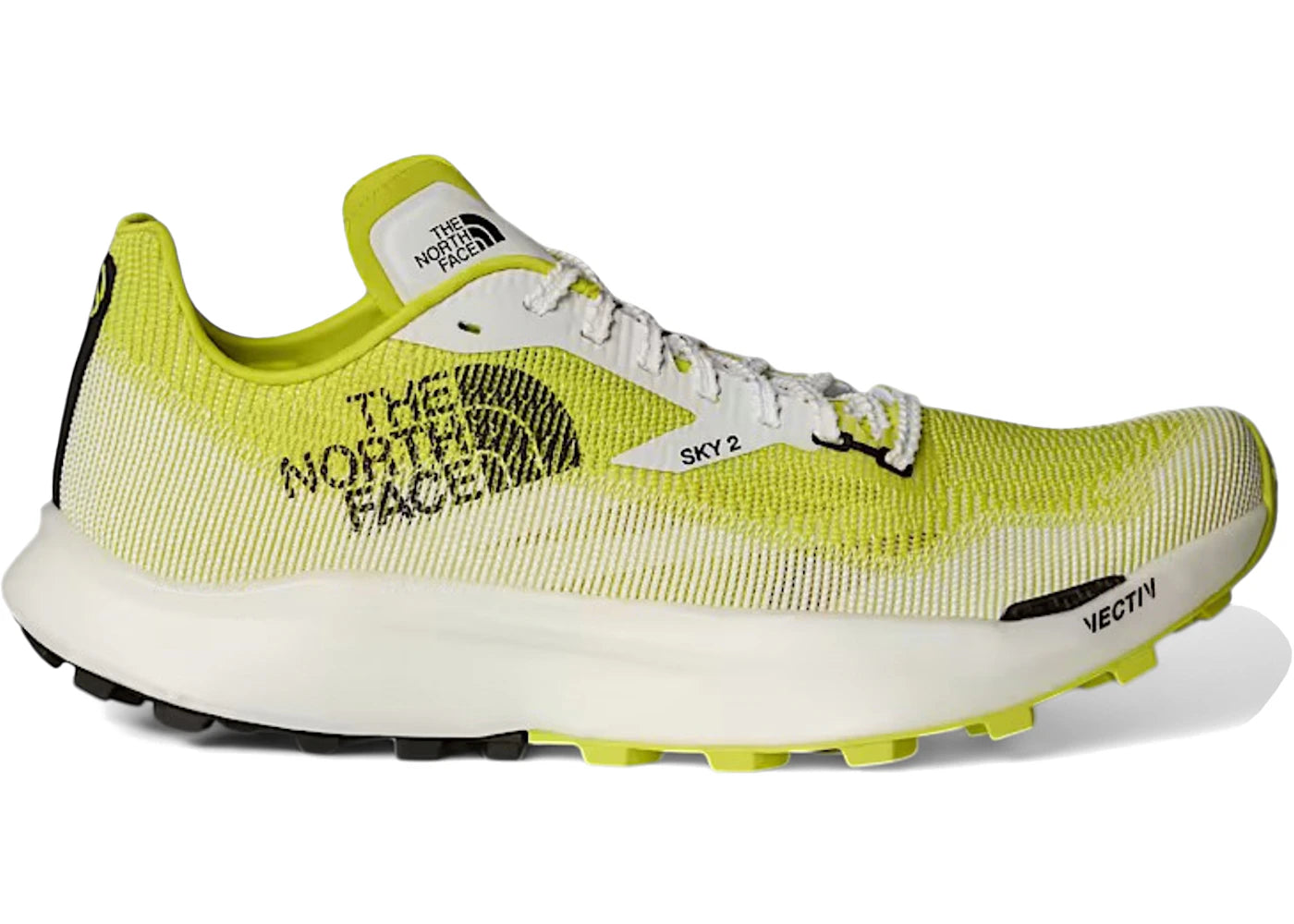 The North Face Summit VECTIV Sky 2 White Ash Sulphur Spring Green
