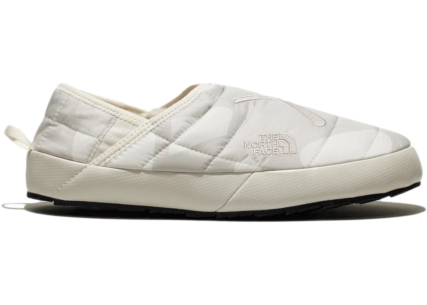 Mules The North Face ThermoBall Traction VP KAWS Moonlight Ivory Print