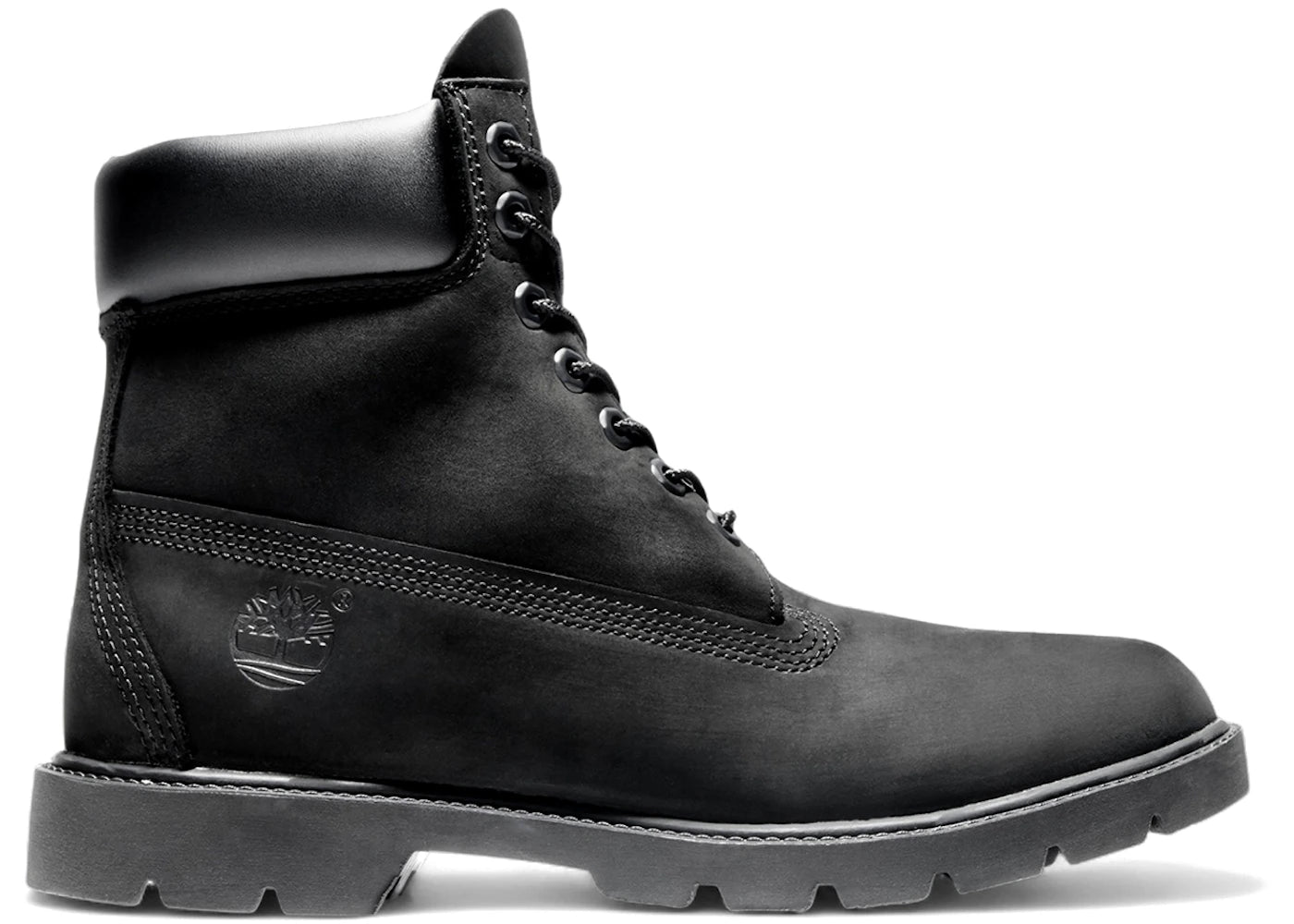 Timberland Bottes Classiques 6 Inch Imperméables Nubuck Noir