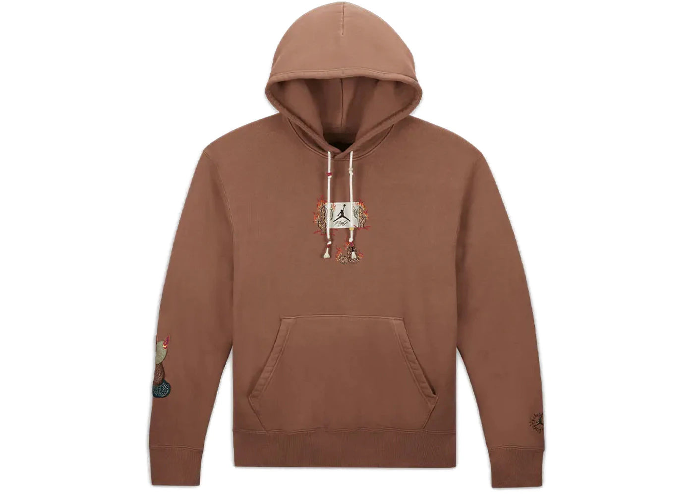 Travis Scott x Jordan Flight Graphic Hoodie  Archaeo Brown
