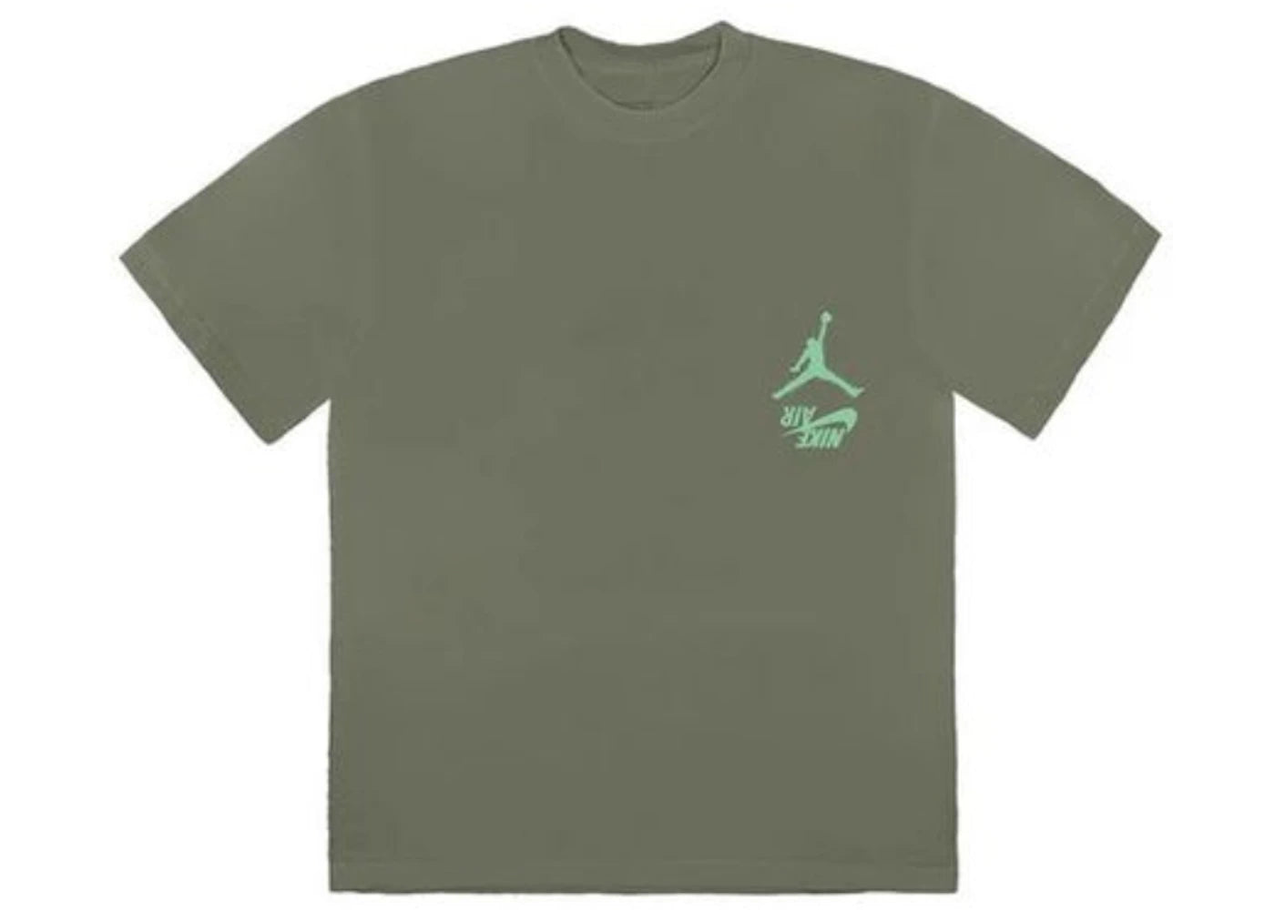 Travis Scott Jordan Cactus Jack Highest T-Shirt Olive