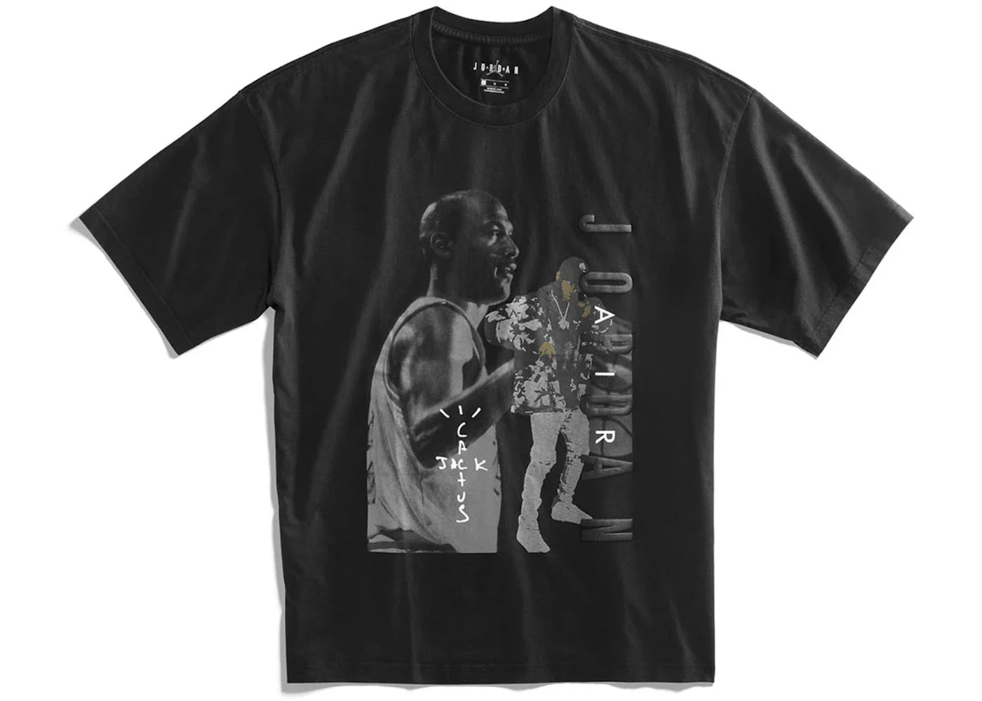 Travis Scott Jordan T-Shirt Schwarz