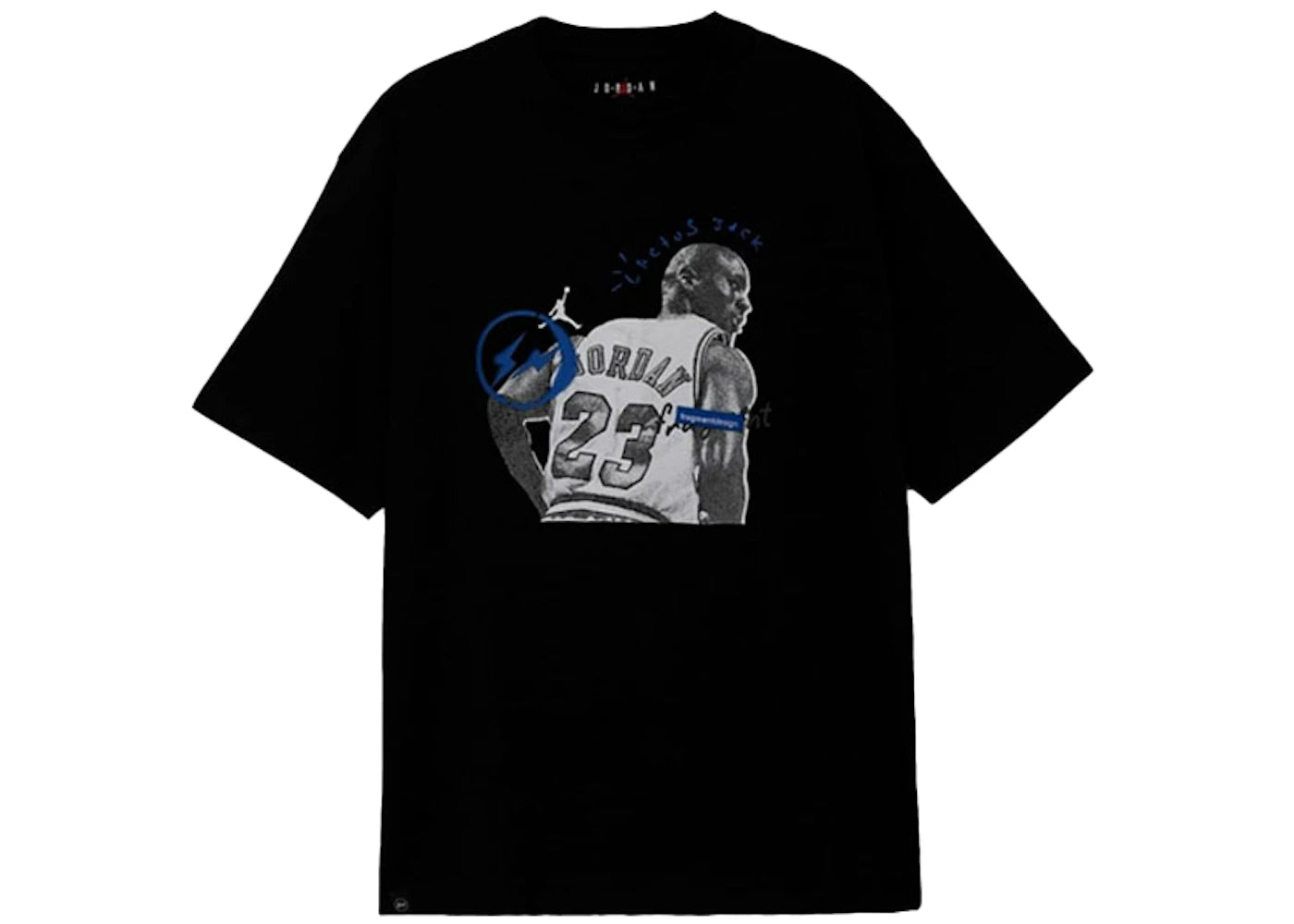 Travis Scott x Jordan x Fragment T-shirt Black