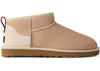 UGG Classic Ultra Mini Boot Driftwood Biking Red