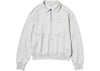 Uniqlo x POP MART The Monsters Women's Half-Zip Sweatshirt  Grey