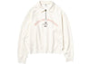Sweat-shirt Femme à Demi-Zip Uniqlo x POP MART The Monsters Blanc Cassé