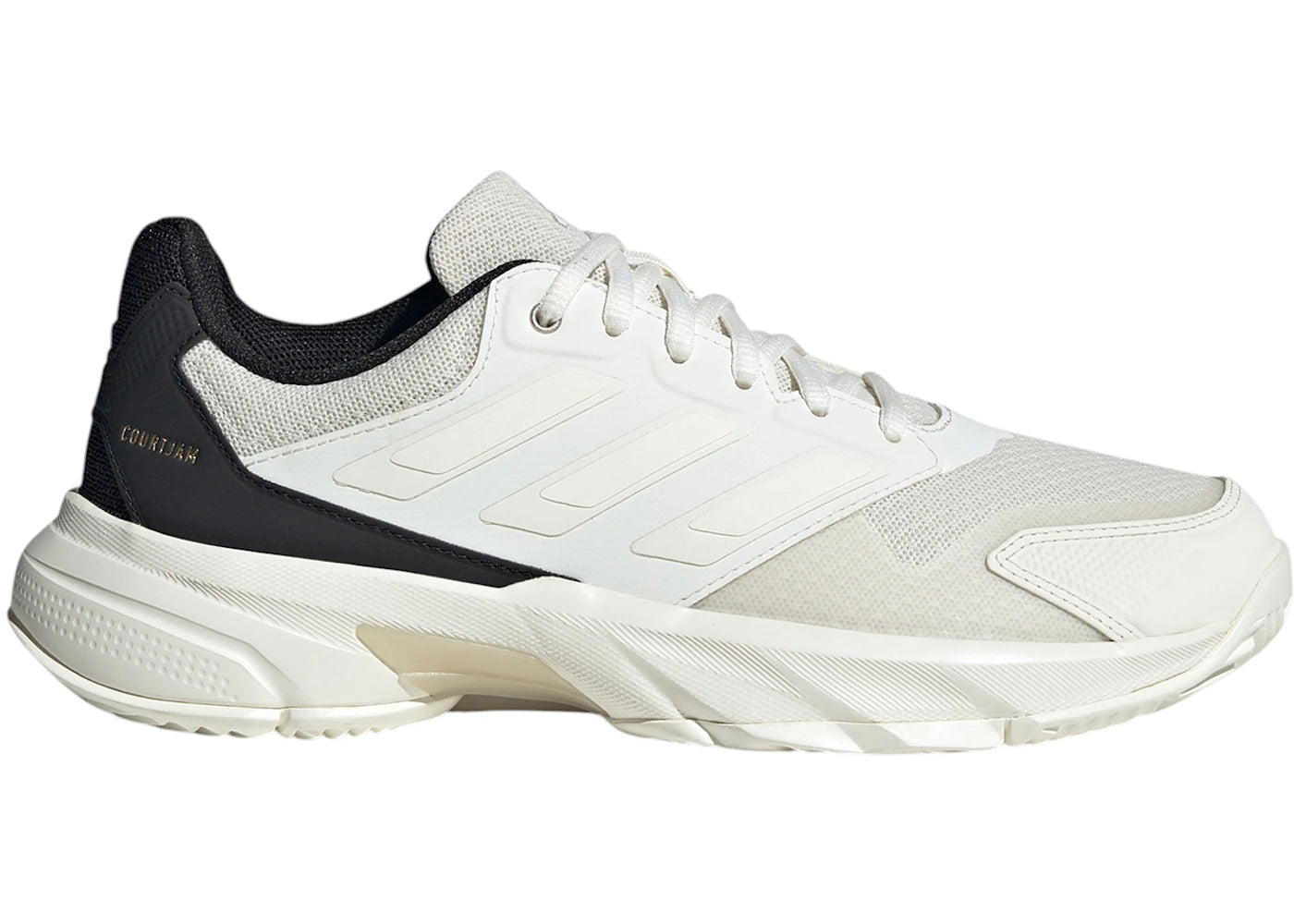 adidas Courtjam Control 3 Off White Champagne Met.