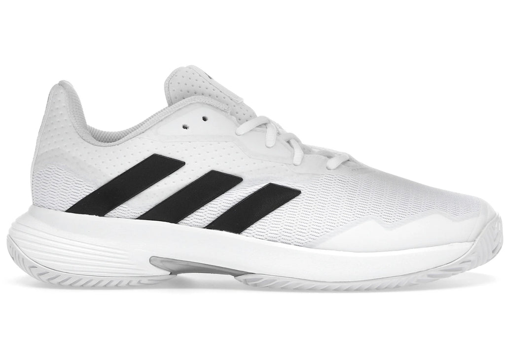 adidas Courtjam Control Cloud Weiß Kern Schwarz Matt Silber