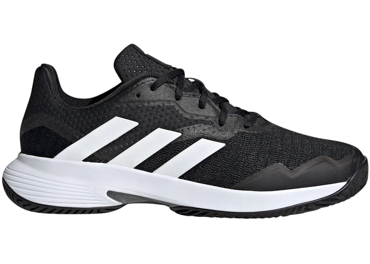 adidas Courtjam Control Core Schwarz Cloud Weiß Grau Vier