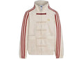 adidas Junior Kinder-Strickjacke im chinesischen Oversize-Stil, Wonder Alumina/Preloved Ruby
