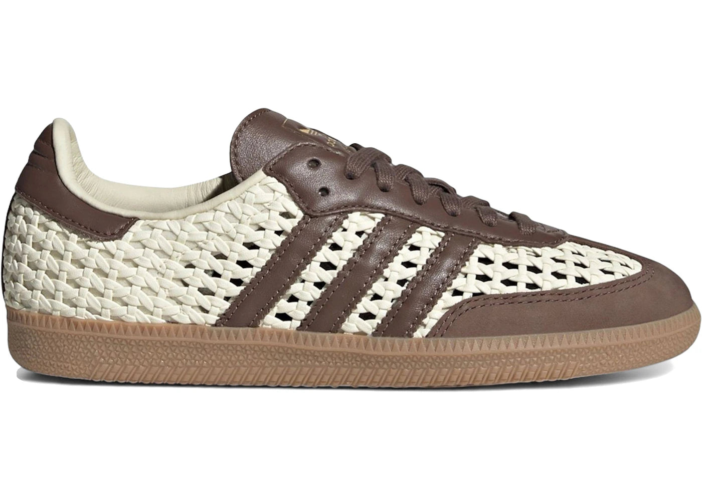 adidas Samba OG Basketweave Cream White Earth Strata