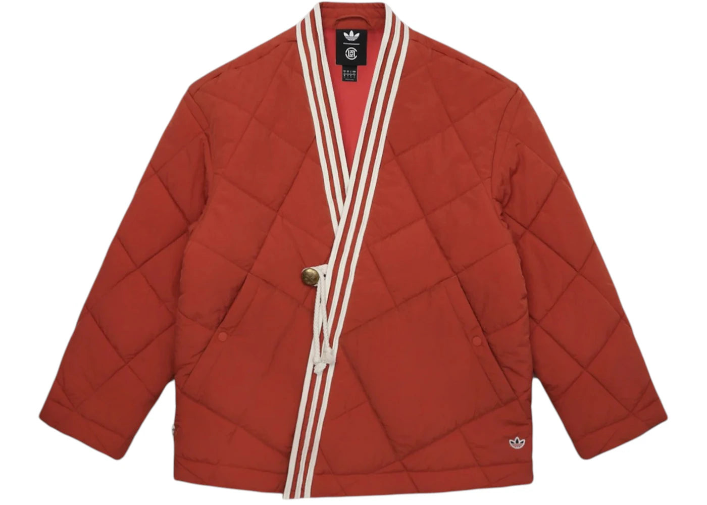 adidas x Clot Chinese New Year Collection by Edison Chen Wrap Jacket Vermillion