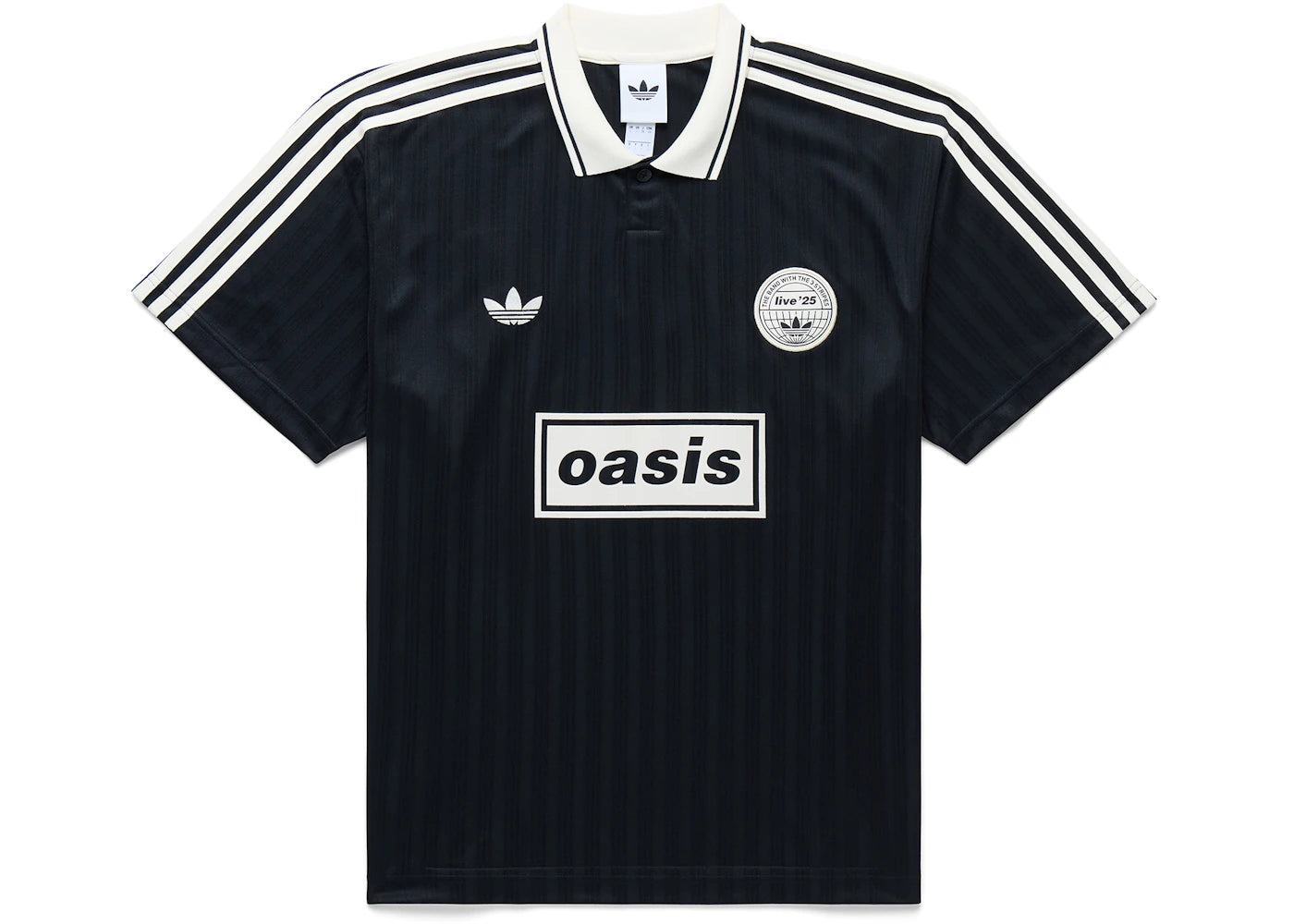 Maillot jacquard adidas x Oasis Tour noir