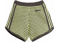 Short en maille adidas x Wales Bonner jaune semi-congelé/marron nuit